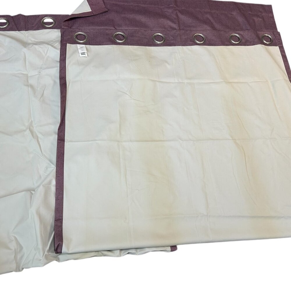 Ellery Blackout Curtains 2 Panels Light Purple 42" X 84" EUC - Picture 4 of 4
